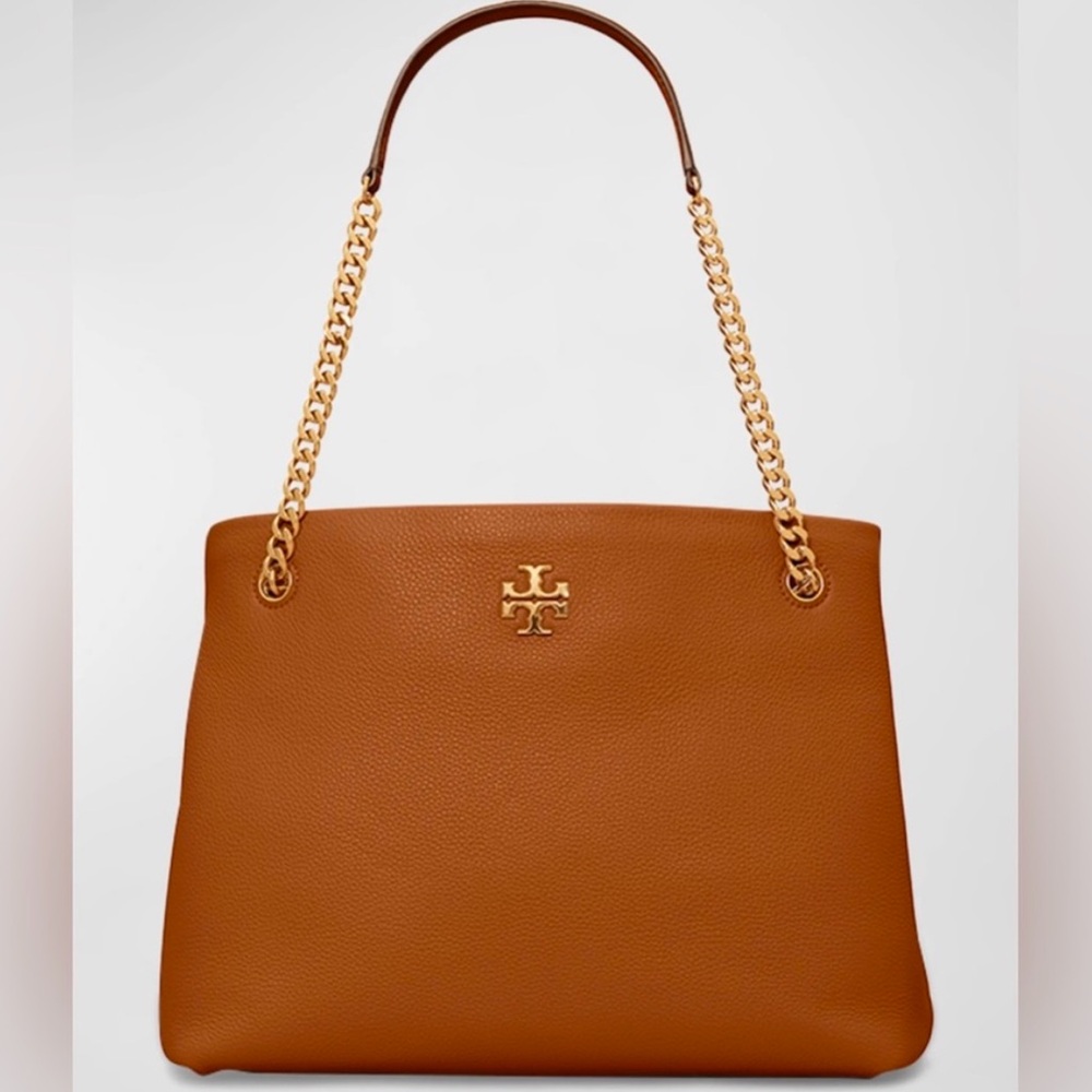 NWOT Tory Burch Kira Brown Tote Bag Purse